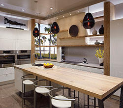 Caesarstone Countertops 4230 Shitake, Thickness: 20 mm / .75＂ 30 mm / 1.25 Finishes: Polished Sizes: 144 cm* 305 cm / 56.5＂