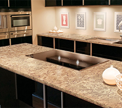 Cambria Countertops Lincolnshire™ –  Complementary Designs: Clyde™ and Cuddington™