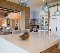 Caesarstone Countertops 2141 Blizzard Non-porous Quartz Surface